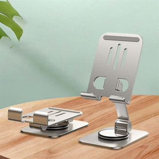 Kệ đỡ điện thoại máy tính bảng hợp kim nhôm xoay 360 độ chắc tay gấp gọn tiện xem phim livestream #A255
