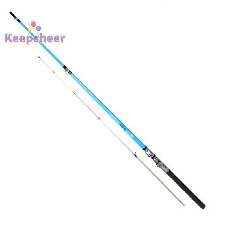 [Keepcheer] Cần bè đuôi mềm 1.3 / 1.5 / 1.8m / 2.1m 2 đoạn ghép cần câu cần câu ném [Mới]