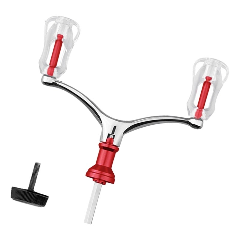 IOR Tay Cầm Đôi Máy Câu Tay Cầm Lắp Ráp Phần Baitcasting Máy Câu Tay Cầm