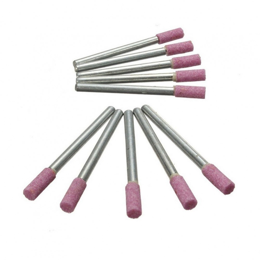 10pcs Mounted Grinding Stone Rotary Tool For Chain Saw Ening Grinding