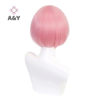 A & Y Cuộc Sống Trong Một Thế Giới Khác Từ zero Rem Cosplay Tóc Giả Anime Nữ Ram Trang Phục Tóc Tổng Hợp Tóc Giả.