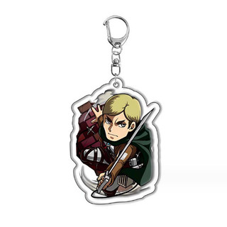 Móc Khóa acrylic Hình attack on titan Wing of freedom