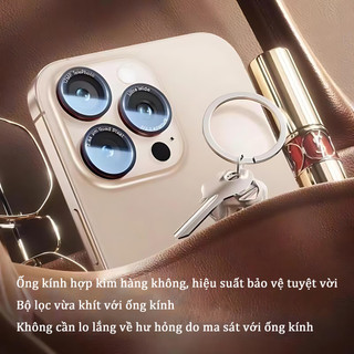Miếng dán camera iPhone AR giữ nét HD chống trầy cho iPhone 17 Air 16 15 14 13 12 11 Pro Max Mini