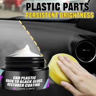 Dụng cụ phục hồi nhựa ô tô Bảng điều khiển nội thất tự động Đổi mới Lớp phủ sáp Da Cao su Ba Lan Kem sửa chữa pomervn