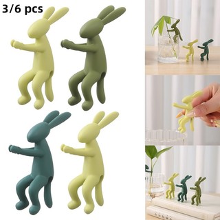3 / 6 Cây Nhựa Hỗ Trợ Cọc Nhà Kính Sắp Xếp Cần Cố Định Cây Nho Leo Chân Đế