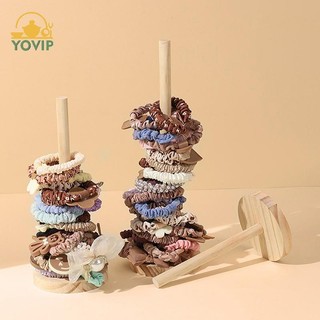 YOVIP 1PC Dễ Dàng Lắp Ráp Giá Treo Khăn Giấy Bằng Gỗ Cho Nhà Bếp, Phòng Khách Và Phòng Ngủ - Giá Đựng Khăn Giấy Dọc Để Trang Trí Nhà VN