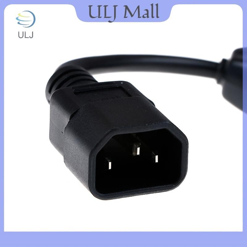 Cáp dây nguồn UPS ULJ 1Pc PDU, IEC 320 C14 đến C13 có bật / tắt 30cm.