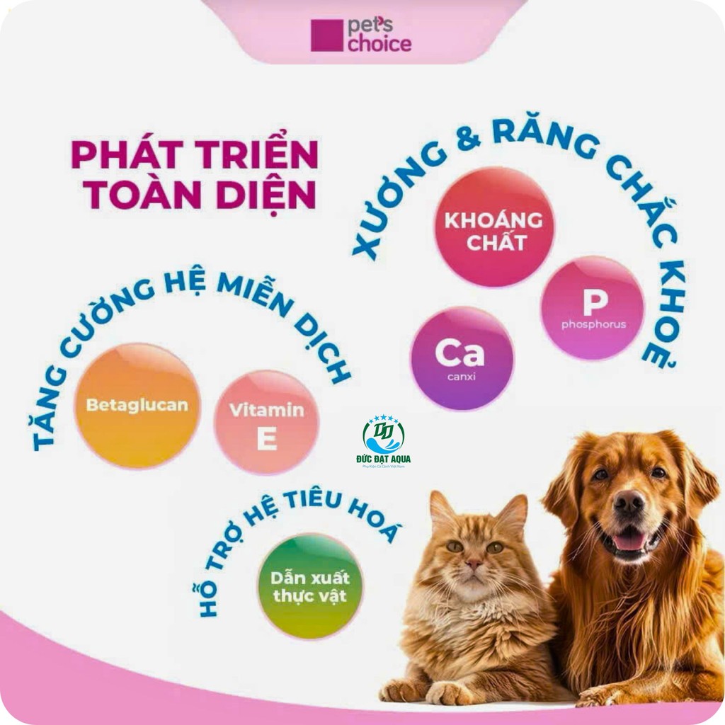 Thức ăn Mèo trưởng thành  Miu Choice – bao 20kg  có 20 gói 1kg đầy đủ dưỡng chất hỗ trợ tiêu hoá 3