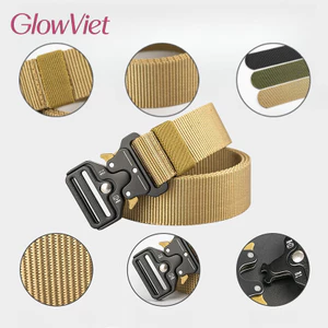 Thắt Lưng Chiến Thuật Nam Nylon Cao Cấp - Khóa Nhôm Chống Gỉ, thiết kế chống mòn, Đi Phượt, Tập Gym