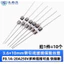 3.6 * 10mm có chân chì Cầu chì / Ống 0,5 A1A2A3.15 A5A10A15A250V Chì nắp đôi phá vỡ nhanh