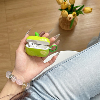3D Quả Lê Cam Cho AirPods 1 / 2 3 Pro Pro2 pro3 Bộ Tai Nghe Airpods4 Vỏ Bảo Vệ Bluetooth Không Dây AirPods Pro i3 i4 pro3 Vỏ Bảo Vệ Tai Nghe