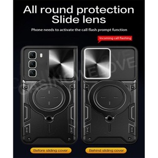 Vỏ cho Tecno Pova 7/Ultra/Spark/Slim/Curve/40C 4G/5G, chống sốc, giá đỡ ring, trượt, bảo vệ toàn diện, chống rơi