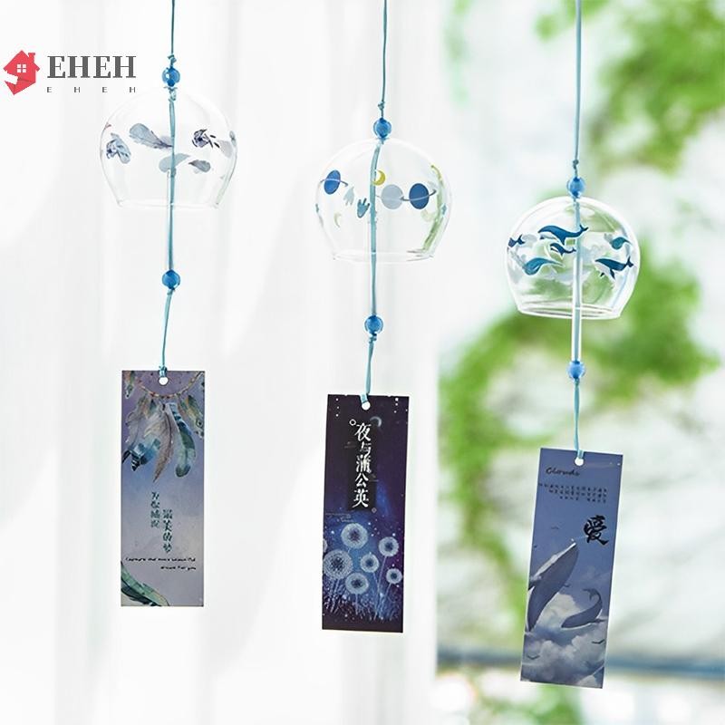 EA Nhật Bản Họa Tiết Gió Chuông Gió Handmade Thủy Tinh Furin Trang Trí Nhà VN