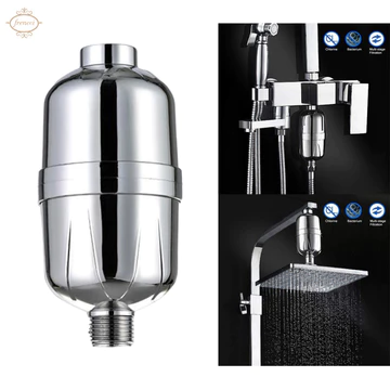 Lọc nước tắm Lọc nước Bộ lọc gia đình Loại bỏ chất làm mềm clo được kích hoạt