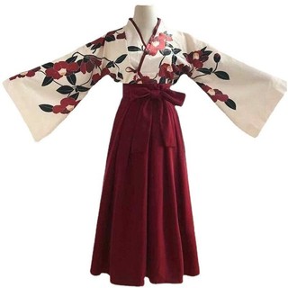 Hanfu đỏ phong cách retro phương Đông, phù hợp cho cosplay và đồng phục lớp
