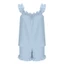 GODD Nữ Ruffle Viền Xoay Xe Tăng Và Dây Rút Quần Short Bộ Đồ Ngủ Nhà Loungewear Trang Phục Cô Dâu Bộ Đồ Ngủ Váy Ngủ