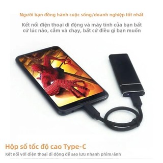 Khuyến mãi Hộp đựng ổ cứng ngoài M2 NVME SSD USB 3.1 Type C 10Gbps-Tương thích Mac và Windows PC tiện lợi chất lượng cao