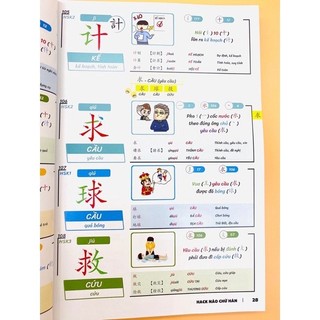 Sách Tiếng Trung - Hack Não Chữ Hán (Tập 1) - Hướng Dẫn Nhớ Nhanh Chữ Hán Theo Câu Chuyện Thú Vị Và Bộ Giống Nhau