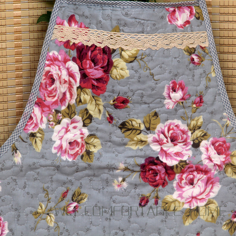 Tạp Dề Người Lớn Cotton Quilted Hai Lớp Chống Bụi Bẩn Chống Dính Tạp Dề Máy Giặt Quilted Tạp Dề