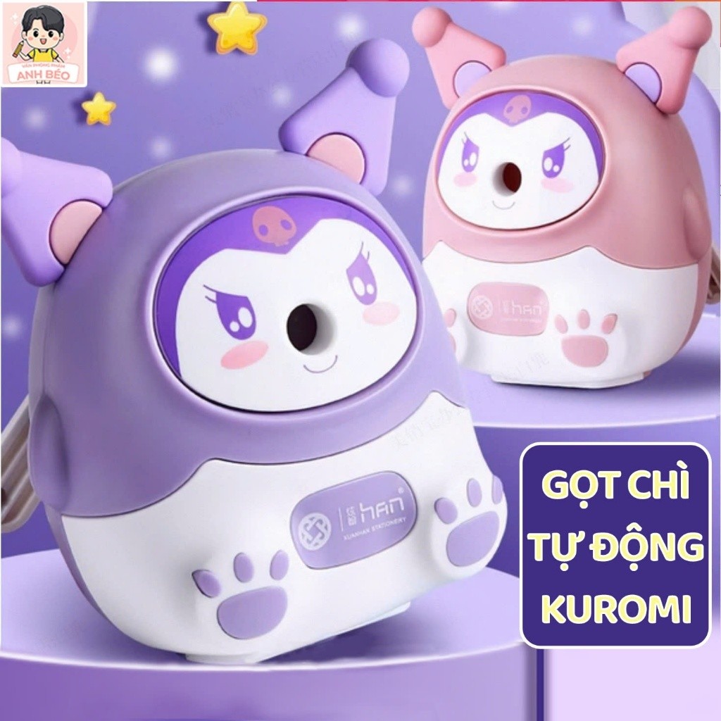 Máy Chuốt Bút Chì Cầm Tay - Gọt Bút Chì Cao Cấp, Thiết Kế Tiện Lợi, Nhanh Chóng, Không Gãy Ngòi