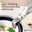 Kẹp chống bỏng Giá đỡ bát nóng Kẹp bát đĩa Nồi Chảo Kẹp đĩa nóng Đĩa nâng bát Retriever Tongs Đồ dùng nhà bếp Mới