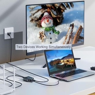 Ethernet Switch 4 Adapter Lan Mạng Gigabit RJ45 Cổng an toàn 1000Mbps Bộ 1Ra Chia mới 100% Internet Splitter
