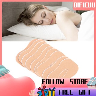 Dificuu Dificuu Sleep Mouth Mouth Tape Fabric Fabric Breathe Tháo ngáy Ngủ Ngăn ngừa Bệnh hô hấp Trẻ em Dải ngủ 50 PC cho đêm (màu da)