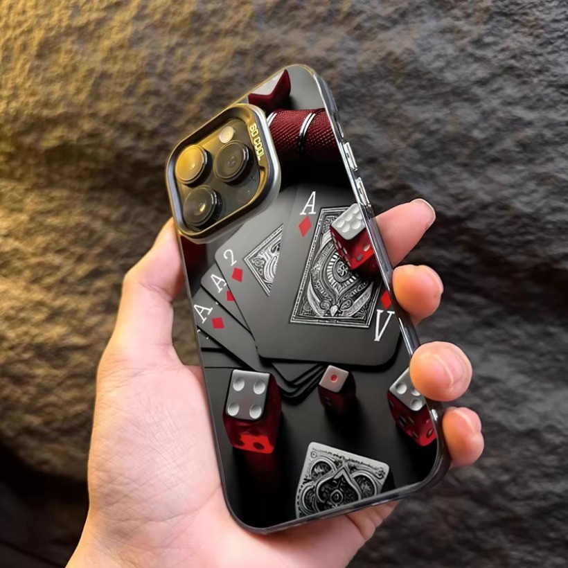 Thẻ Chơi Imd Ốp Điện Thoại Tương Thích Cho Infinix Note 40 30 12 Pro G96 Smart 10 9 8 Pro 8 Plus Hot 50 Pro + 50i 30i 40i 30 Play NFC 40 Pro Vỏ cứng mờ nâng cao