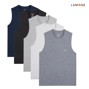 Áo Ba Lỗ sát nách cổ tròn Tanktop Nam Lamode LTL030AS