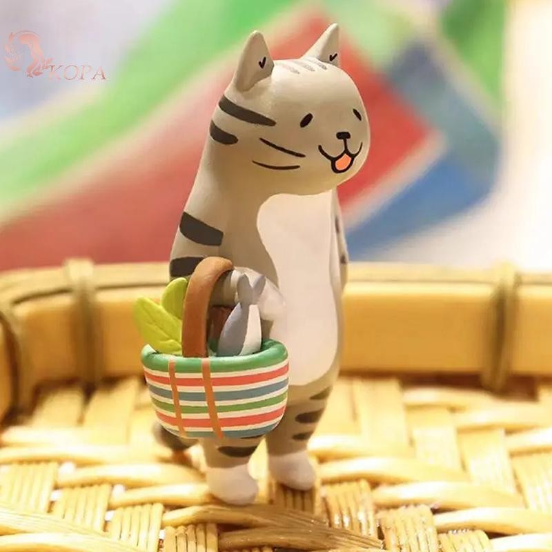 KOPA Hình Búp Bê Meow Market Túi Mù Nhân Vật Hành Động Trang Trí Mô Hình Quà Tặng Trẻ Em VN