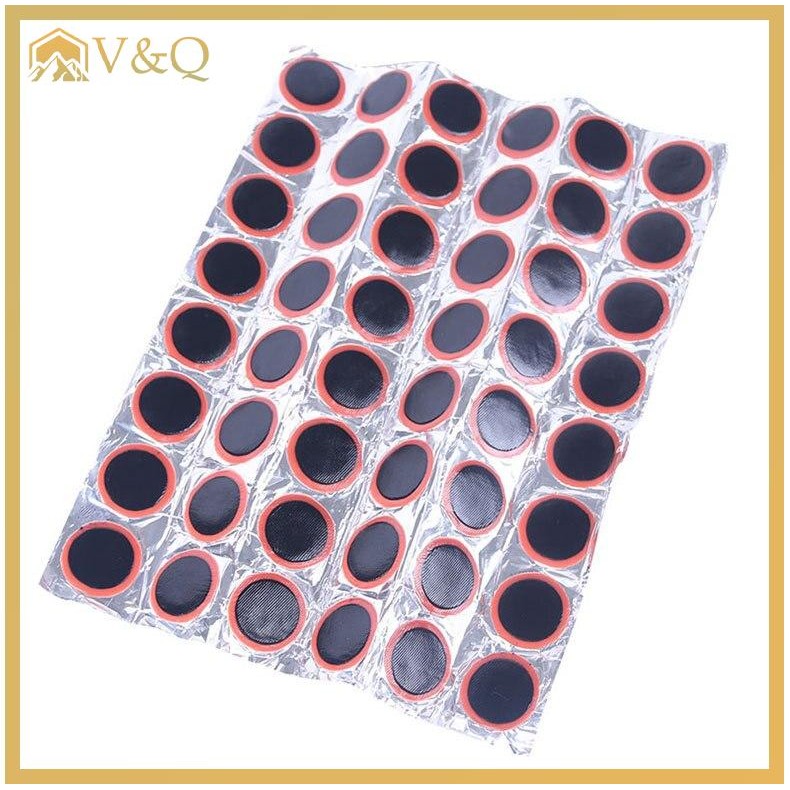 Littleloves1 48 Miếng Dán Lốp Cao Su Xe Đạp Lốp Sửa Chữa Miếng Lót Di Động Lốp Bên Trong Ống Miếng Lót Phụ Kiện Sửa Chữa EN