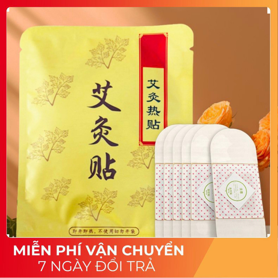 dán nhiệt ngải cứu, massage, giảm đau, giảm bầm, đau lưng, đau bụng kinh đông