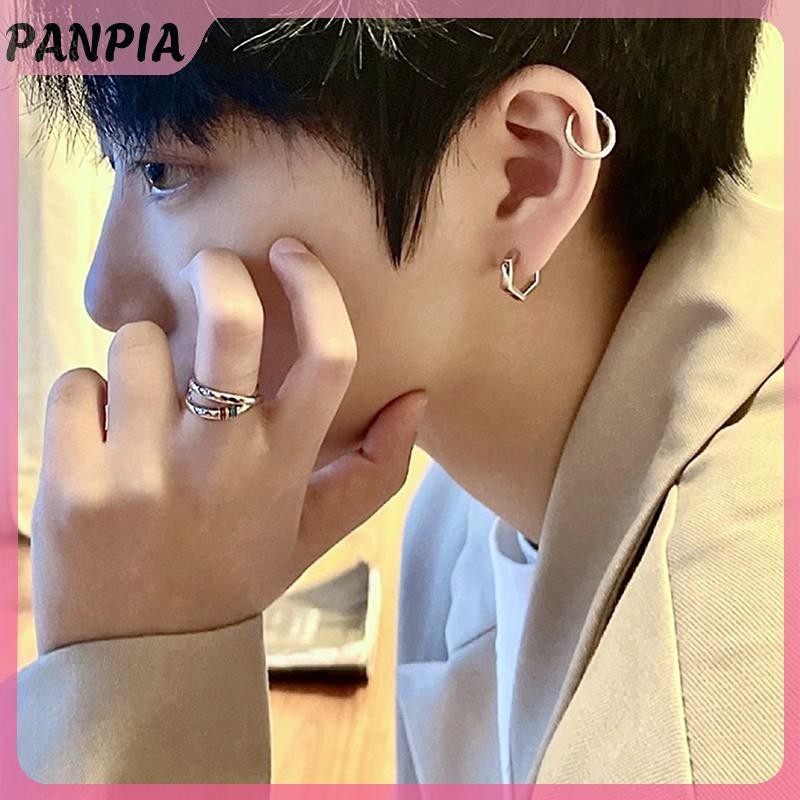 PNPIA-Mobius Cầu Vồng Nhẫn Thiết Kế Niche Xu Hướng Cá Tính Nhẫn Màu