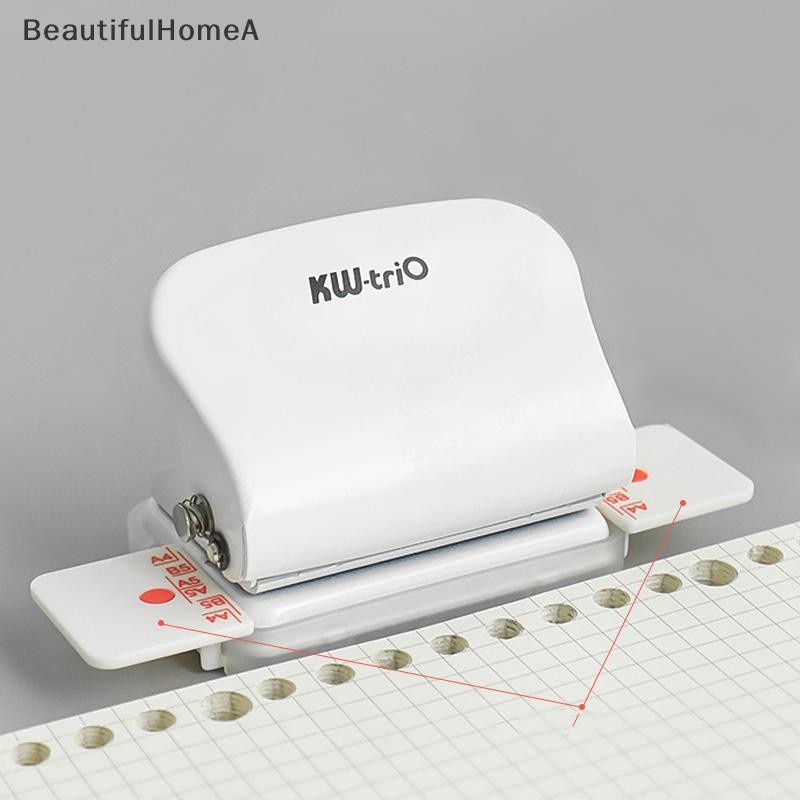 BeautifulHomeA 6 lỗ Punch Notebook Lỗ tròn Máy đục lỗ tiêu chuẩn Giấy đục lỗ cho A4 A5 VN