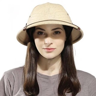 CLKLACEMASK Mũ Rơm Mùa Hè, Mũ Đi Biển Handmade Nhẹ, Bảo Vệ Tia Uv Thoáng Khí Thời Trang Bốn Mùa Rừng Mỏ Mũ Cho Cá Đi Bộ Đường Dài