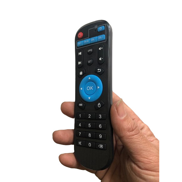 tay điều khiển remote từ xa tivi box H96 Max / X98 / Tx6 /HK1/T95X/TX3X96-kèm pin