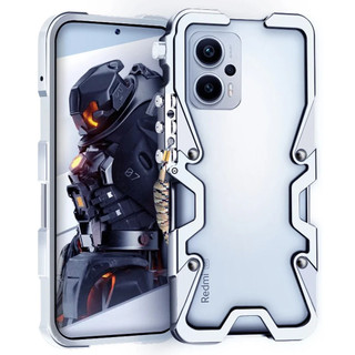 Nhôm Kim Loại Thân Khung Dành Cho Xiaomi Redmi Note 13 12 12T 11T Pro 5G Ốp Lưng Giáp Ốp Lưng Chống Sốc Fundas Coque Shell