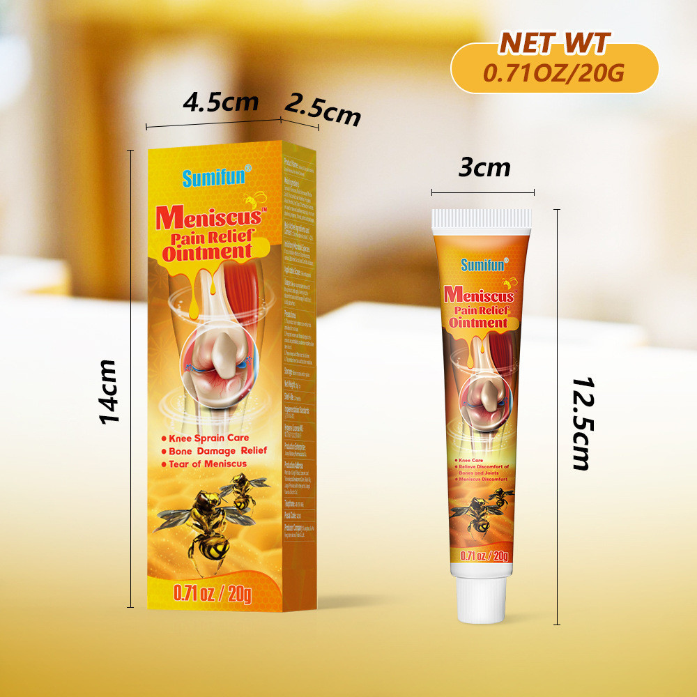 SUMIFUN Gel Nọc Ong Xoa Bóp Giảm Đau Lưng, Mỏi Gối, Đau Vai Gáy Chính Hãng 20g