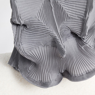 Miyake Xếp Ly Không Đều Top Nữ Thiết Kế Niche Phong Cách Mới Dòng Chính Áo Thun Không Tay Quần Áo