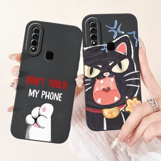 Ốp bảo vệ ống kính OPPO A31 2020 / A8 2019 OppoA31 A 31 CPH2015 Ốp điện thoại silicon mềm hoạt hình gấu trúc dễ thương