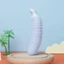 FUHUIOT Dog Biting Stick, Que mài răng chống mài mòn chống cắn cho chó, Hình dạng dưa chuột TPE di động Pet Molar Stick Giảm bớt sự nhàm chán