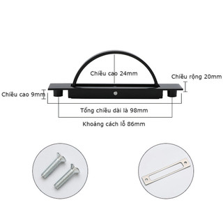 Tay nắm âm xoay bán nguyệt FE123