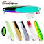 1 Chiếc Kim Loại Mồi Cứng Spinner Thìa 5-40g Chìm Thìa Kim Loại Mồi Câu Cá Jig Mồi Dạ Quang Cho Nước Mặn Câu Cá Nước Ngọt.