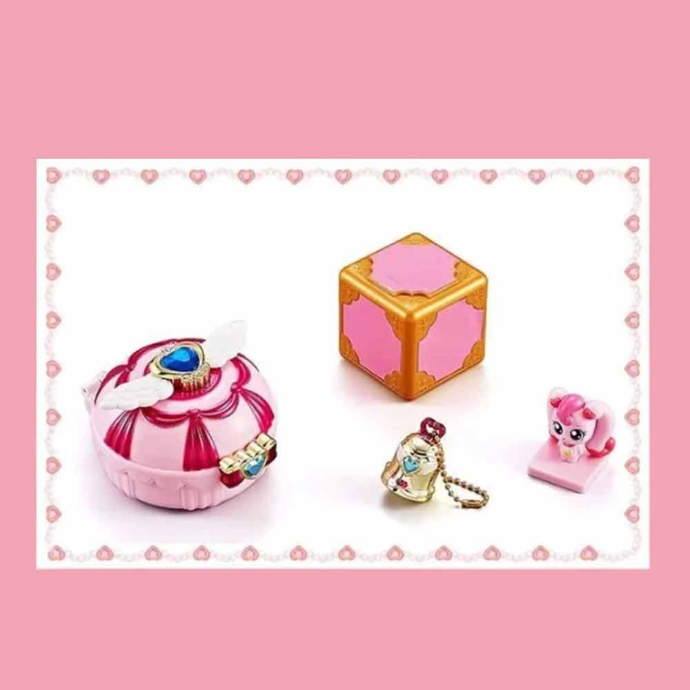 Catch Teenieping Teenie Heart Wing Magic Compact Game HEARTPING Music Box Set Girls Toys Gift