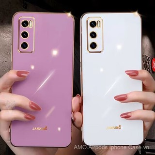 Vivo V2022 V2023 V2024 V2025 V2108 1933 1920 1919 1907 1819 1831 Soft Silicone Straight Edges Luxury Plating Phone Case 995R
