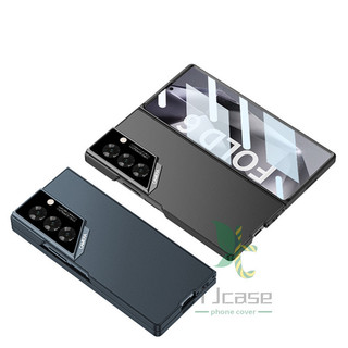Ốp lưng gấp siêu mỏng Slim Raptor cho Samsung Galaxy Z Fold 6 Vỏ kính cường lực phía trước thân thiện với da