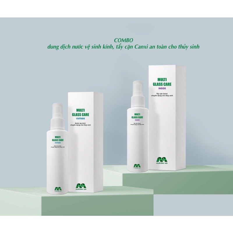 Tẩy Cặn Canxi Multi Glass Care Cho Bể Cá
