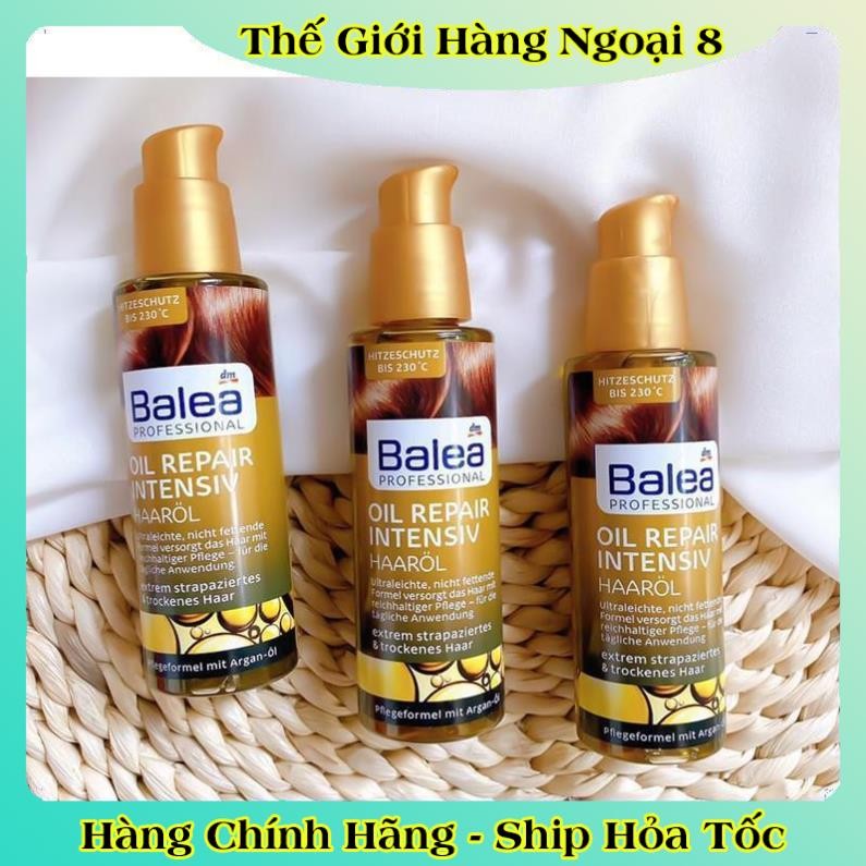 [auth] Tinh dầu dưỡng tóc Balea phục hồi tóc khô, hư tổn và chẻ ngọn -Nội địa Đức Đủ Bill [Hot]