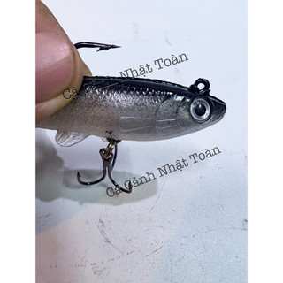 Mồi Câu Cá Giả Bằng Nhựa Mềm (CÓ LƯỠI), Mồi giả lure cá lóc, chẽm