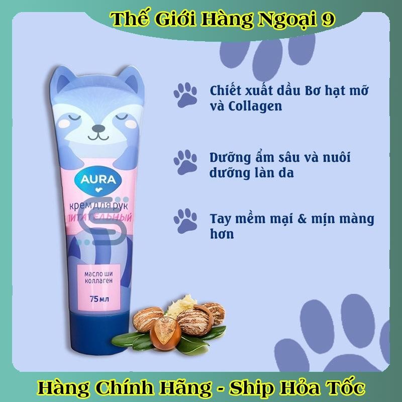 [DATE MỚI] Kem dưỡng tay Aura 75ml dưỡng ẩm và chống lão hóa của Nga